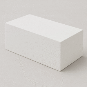 Premium Smooth-Finish White Limestone Blocks - 12" x 8" x 4"